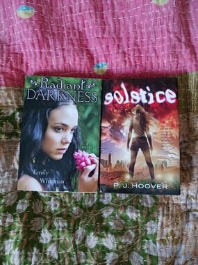 Radiant Darkness and Solstice Books Hades and Persephone Retellings 2 Hardcovers